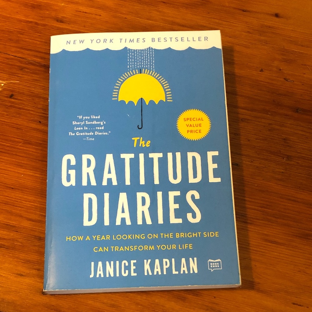 The Gratitude Diaries Book